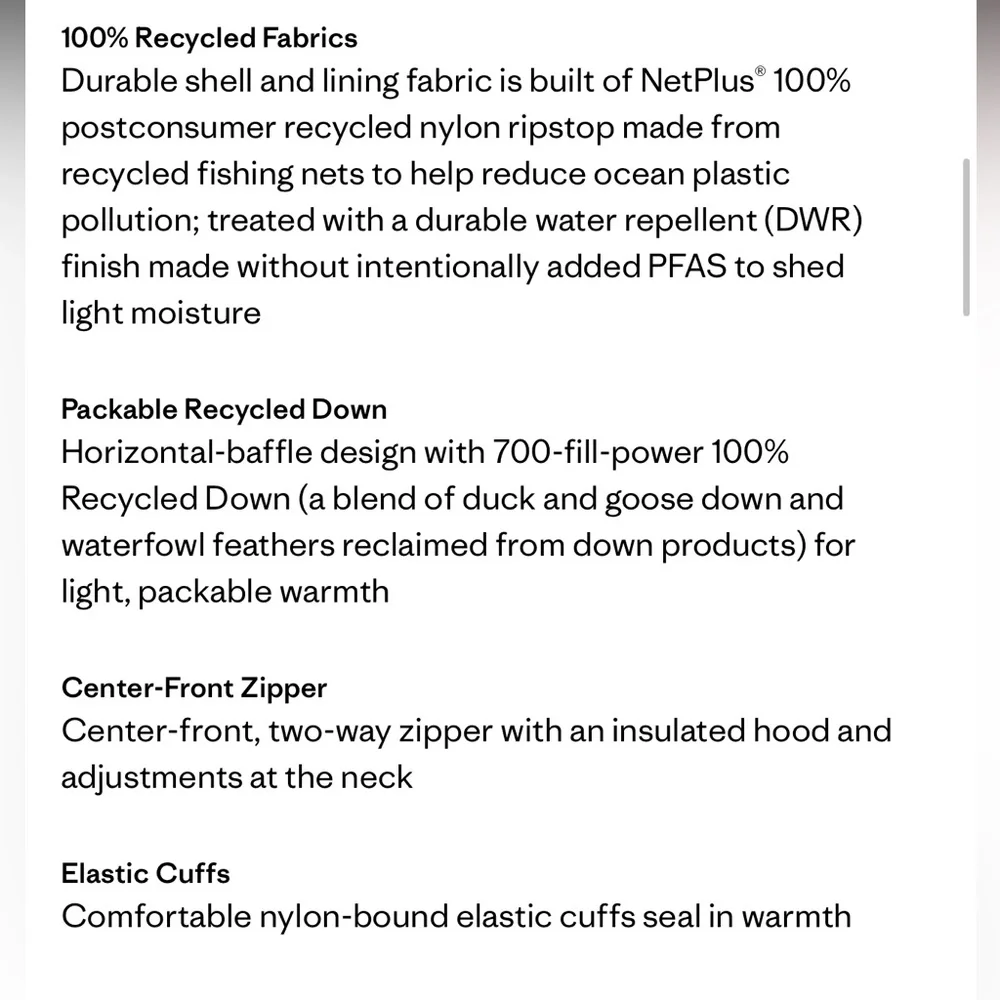 Patagonia Down Parka - Picture 2 of 7